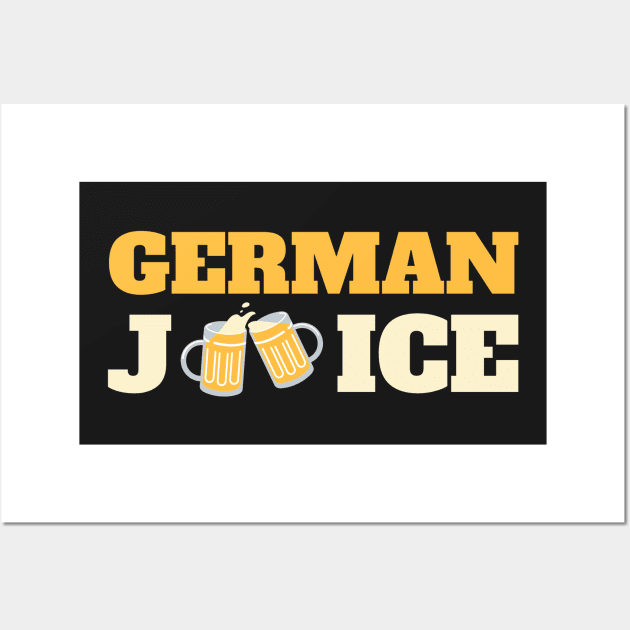 German Juice Wall Art by CityNoir